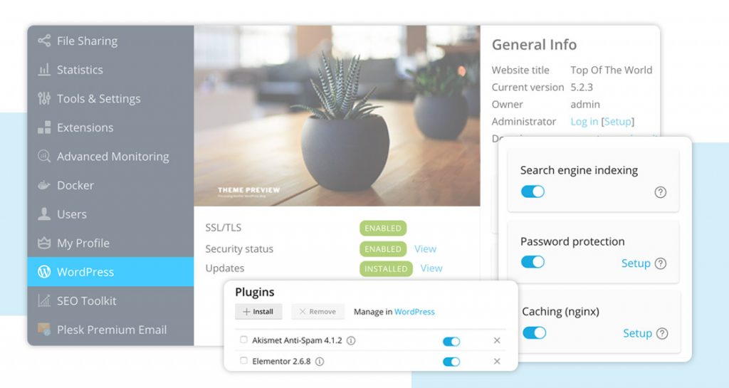 Plesk WP Toolkit